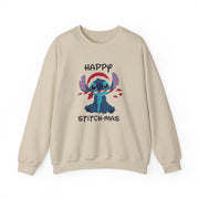 Happy Blue Alienmas - Christmas Sweatshirt 5