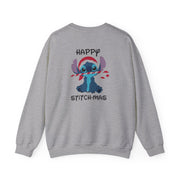 Happy Blue Alienmas - Christmas Sweatshirt 4