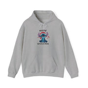 Happy Blue Alienmas - Christmas Hoodie 3
