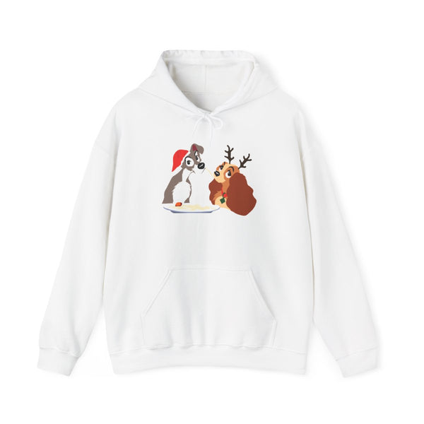 Christmas Lady Hoodie White Front