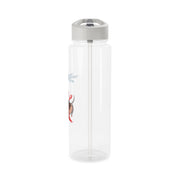 Dachshund Through The Snow - Christmas Clear Water Bottle 9