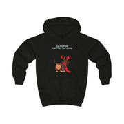Dachshund Through The Snow - Christmas Kids Hoodie 5