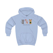 Meowy Christmas  Kids Hoodie 7