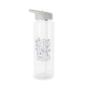 Sea Shells - Clean Girl Aesthetic Clear Water Bottle 6