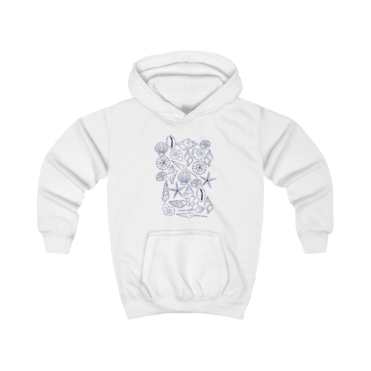 Sea Shells - Clean Girl Aesthetic Kids Hoodie