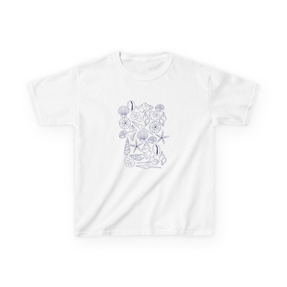 Sea Shells - Clean Girl Aesthetic Kids T-Shirt