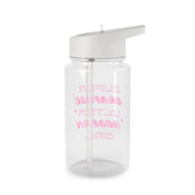 Super Graphic Ultra Modern Girl - Chappell Clear Water Bottle 2