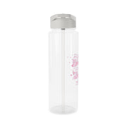 Super Graphic Ultra Modern Girl - Chappell Clear Water Bottle 8