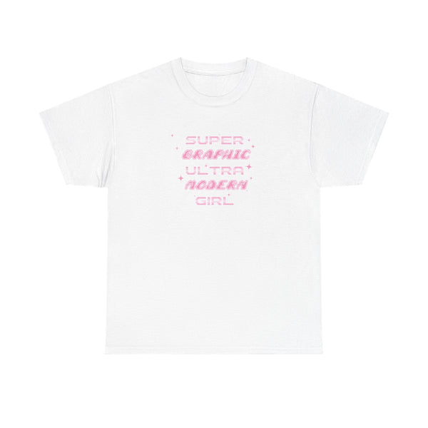 Super Graphic Ultra Modern Girl - Chappell T-Shirt White Front