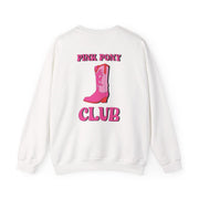 Zebra Print Pink Pony Club Sweatshirt 2
