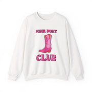 Zebra Print Pink Pony Club Sweatshirt 1