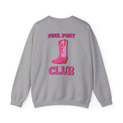 Zebra Print Pink Pony Club Sweatshirt 4
