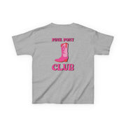 Zebra Print Pink Pony Club Kids T-Shirt 4