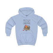 Meowy Christmas Kids Hoodie 5