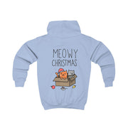 Meowy Christmas Kids Hoodie 6