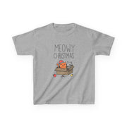 Meowy Christmas Kids T-Shirt 3