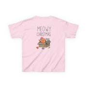 Meowy Christmas Kids T-Shirt 8