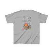 Meowy Christmas Kids T-Shirt 4