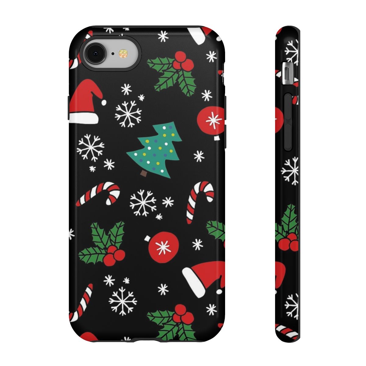 Christmas Objects Pattern Phone Case