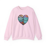 Sally And Jack Heart - TNBC Sweatshirt 7