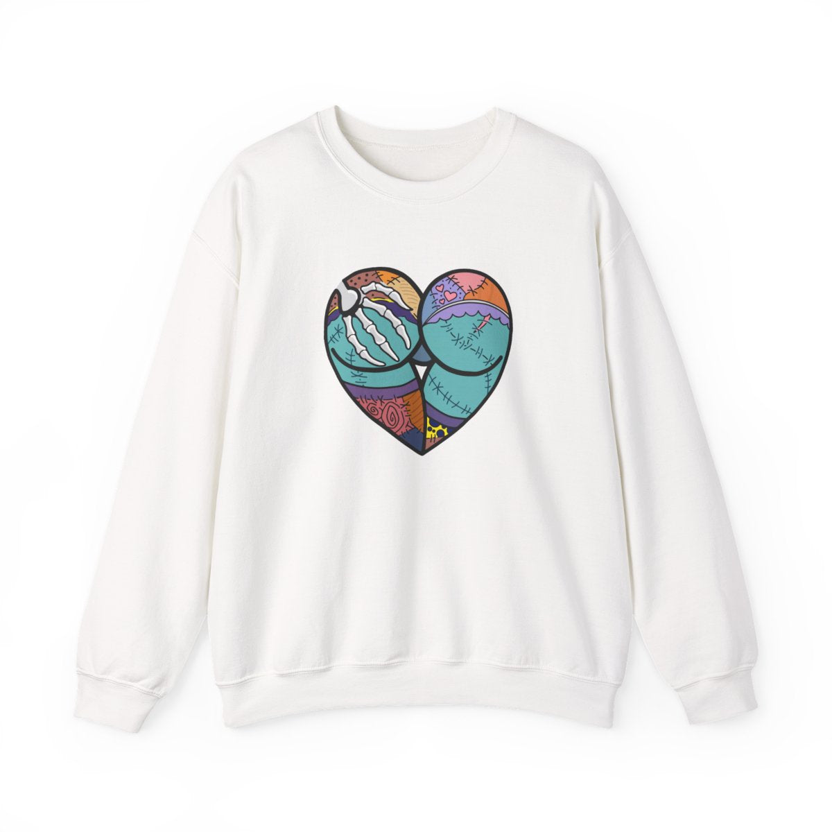 Sally And Jack Heart - TNBC Sweatshirt