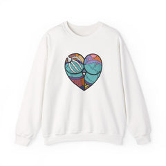 Sally And Jack Heart - TNBC Sweatshirt