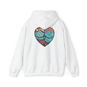 Sally And Jack Heart - TNBC Hoodie 2