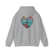 Sally And Jack Heart - TNBC Hoodie 4