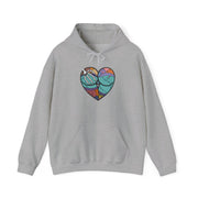 Sally And Jack Heart - TNBC Hoodie 3