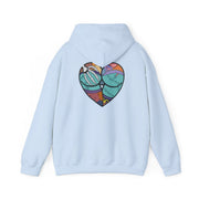 Sally And Jack Heart - TNBC Hoodie 10