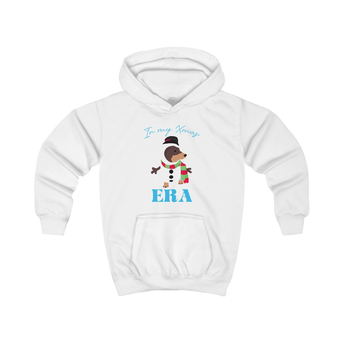 It's My Xmas Era Dog Kids Hoodie