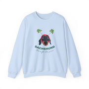 Dachshund Through The Snow Sweatshirt 9