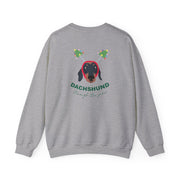 Dachshund Through The Snow Sweatshirt 4