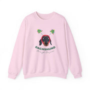 Dachshund Through The Snow Sweatshirt 7