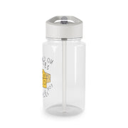 No Cheeses For Us Meeces Clear Water Bottle 4