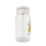 No Cheeses For Us Meeces Clear Water Bottle 3