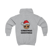 Christmas Grootings  Kids Hoodie 4