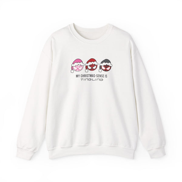 Spider Hero Christmas Sense Sweatshirt White Front