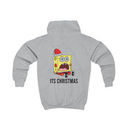 It's Christmas Cartoon Sponge Kids Hoodie 4