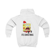 It's Christmas Cartoon Sponge Kids Hoodie 2
