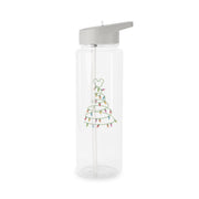 Cartoon Mouse Christmas Tree Lights Clear Water Bottle 7