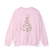 Cartoon Mouse Christmas Tree Lights Sweatshirt 10