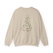 Cartoon Mouse Christmas Tree Lights Sweatshirt 8