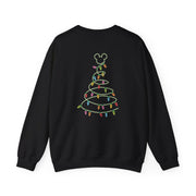 Cartoon Mouse Christmas Tree Lights Sweatshirt 6
