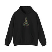 Cartoon Mouse Christmas Tree Lights Hoodie 5