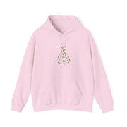 Cartoon Mouse Christmas Tree Lights Hoodie 9
