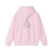 Cartoon Mouse Christmas Tree Lights Hoodie 10