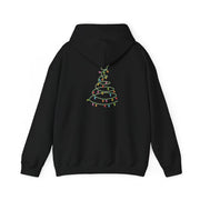 Cartoon Mouse Christmas Tree Lights Hoodie 6