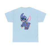 Cute Blue Alien Fairylights T-Shirt 10