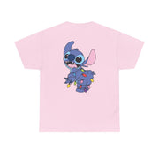 Cute Blue Alien Fairylights T-Shirt 8